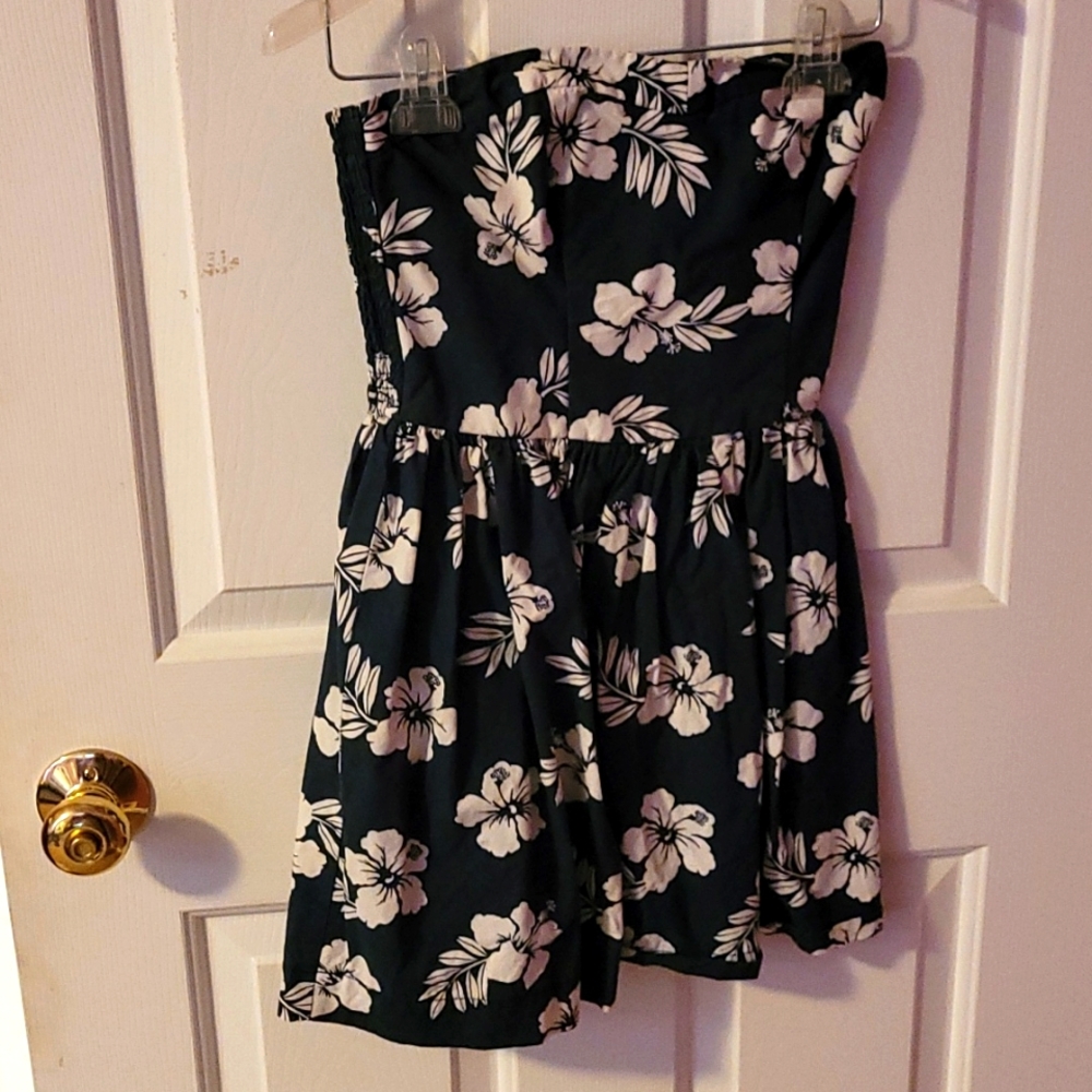 Hollister navy blue dress